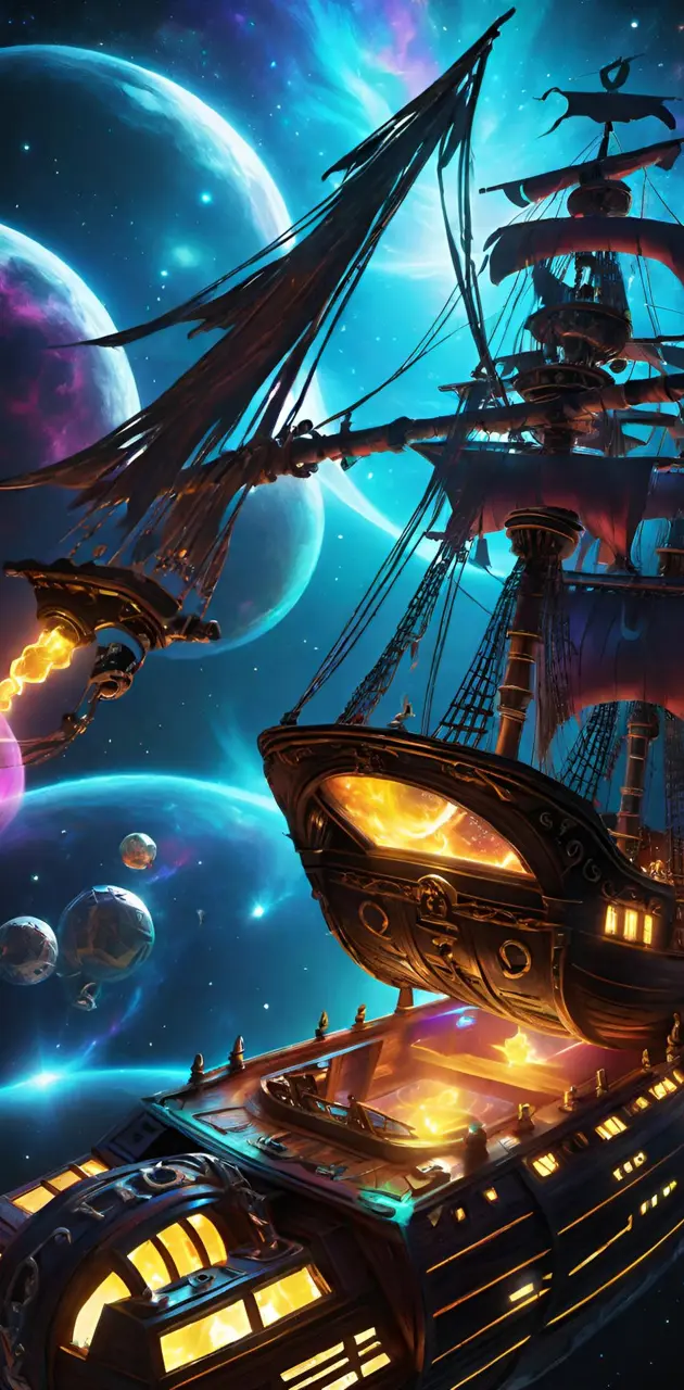 Pirates space Ship 