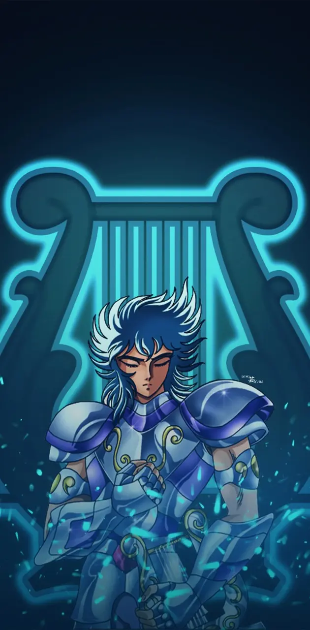 orpheus lyre saint seiya