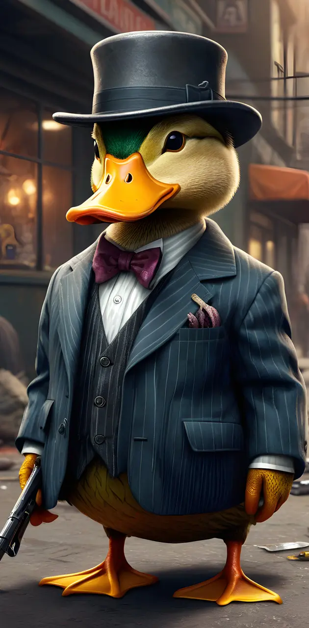 Gangster duck