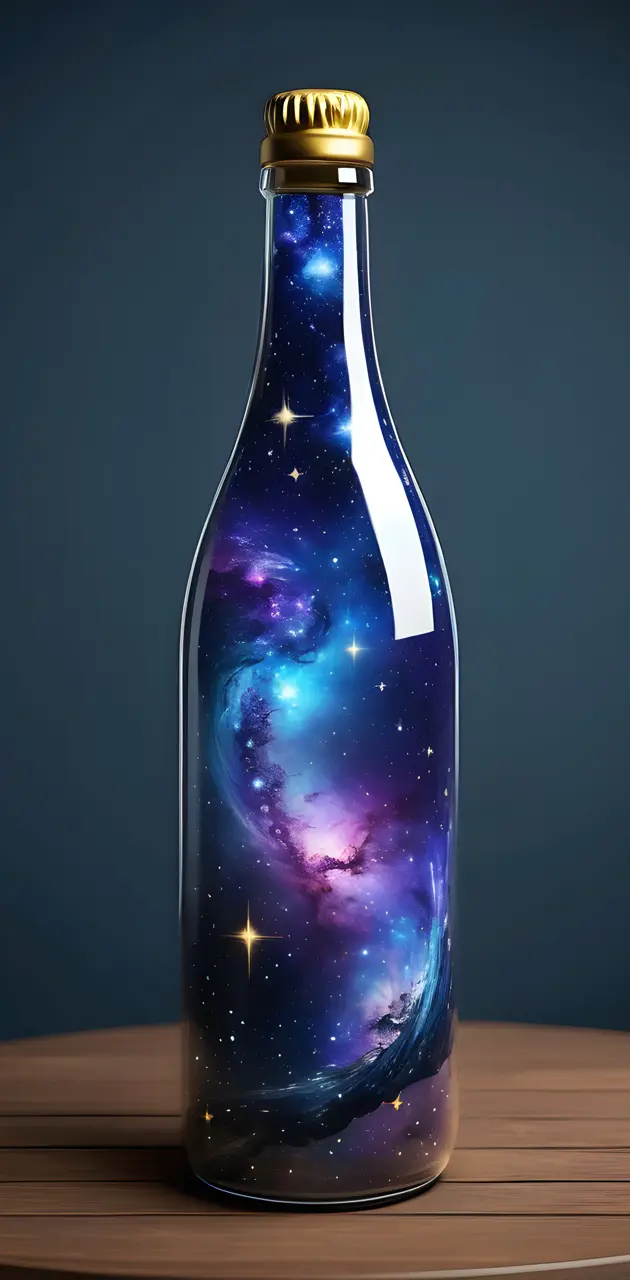 galaxy bottle