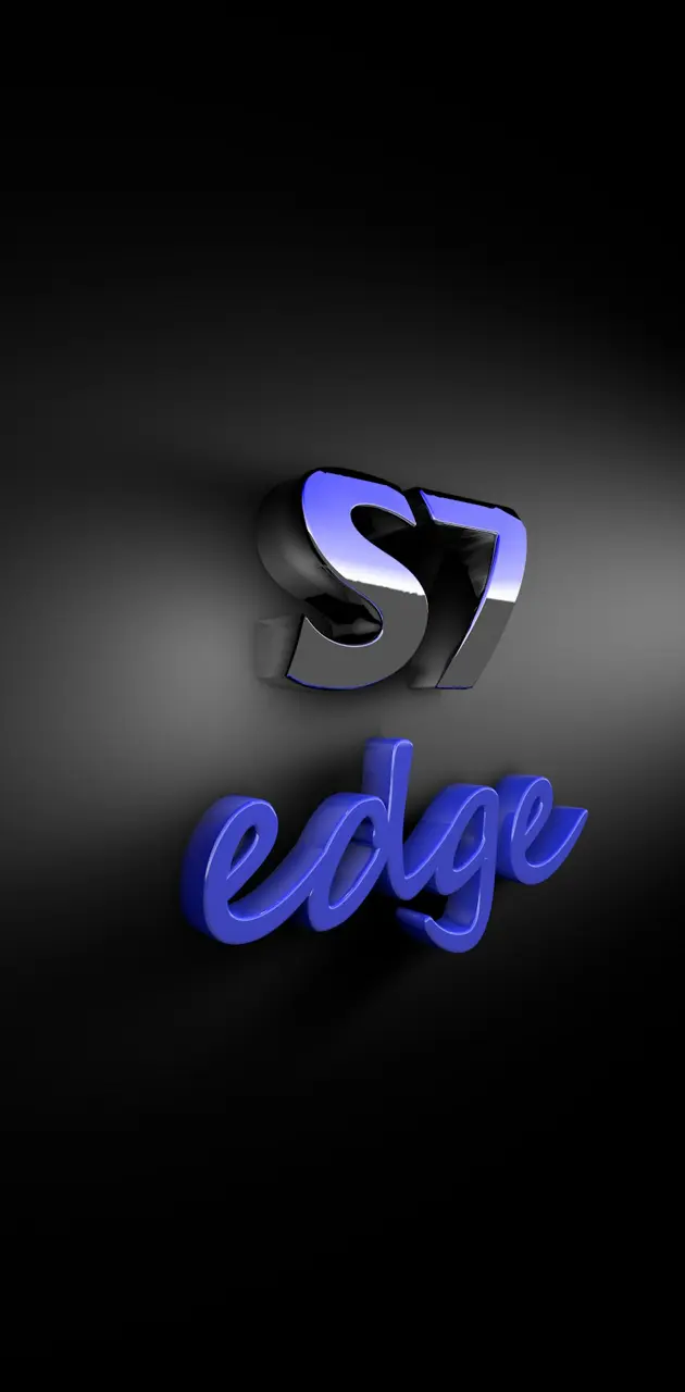 S7 Edge Black