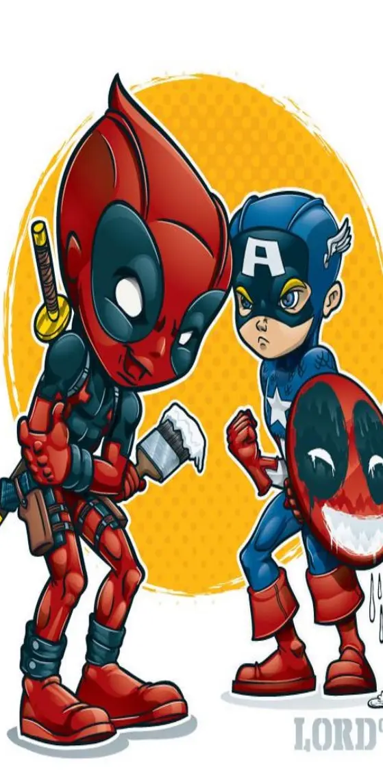 Deadpool and Cap