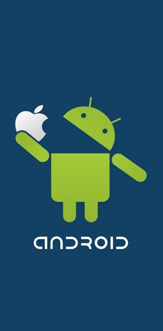 Android Eat Apple