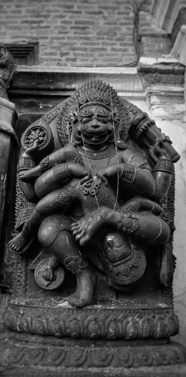 Nepal Stone God