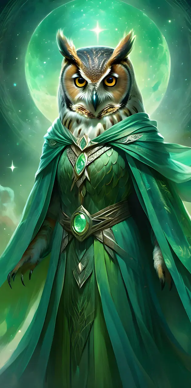 owl green anthro