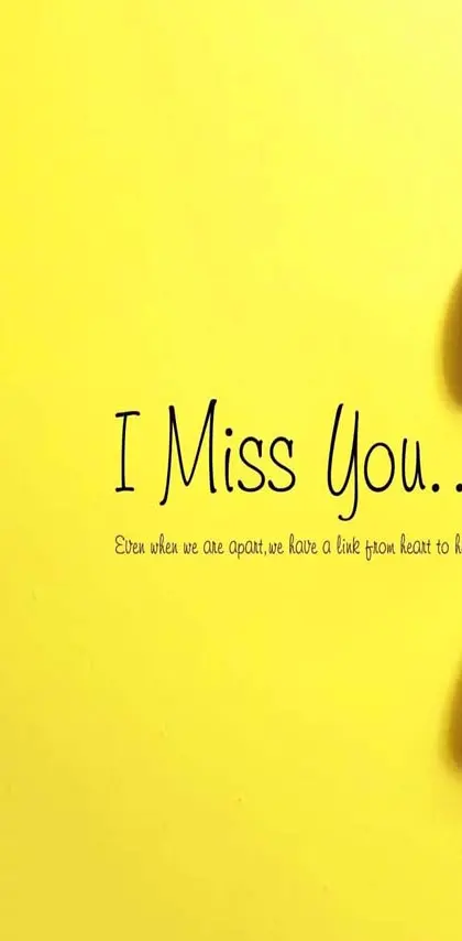 I Miss you