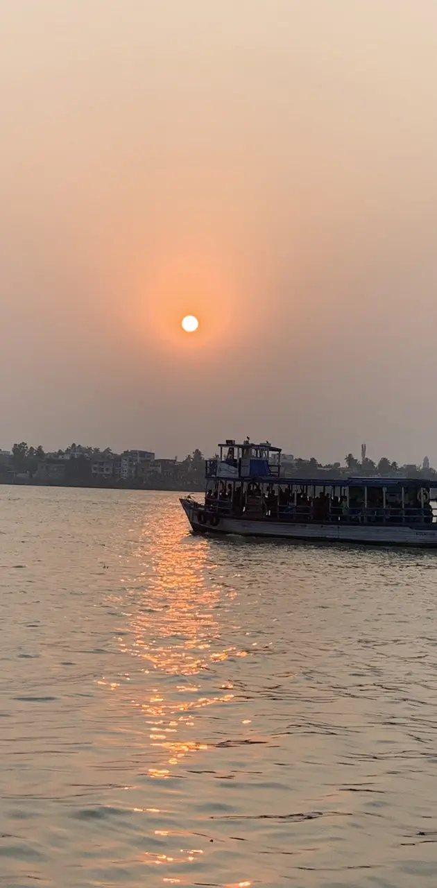 Sunset at Ganga