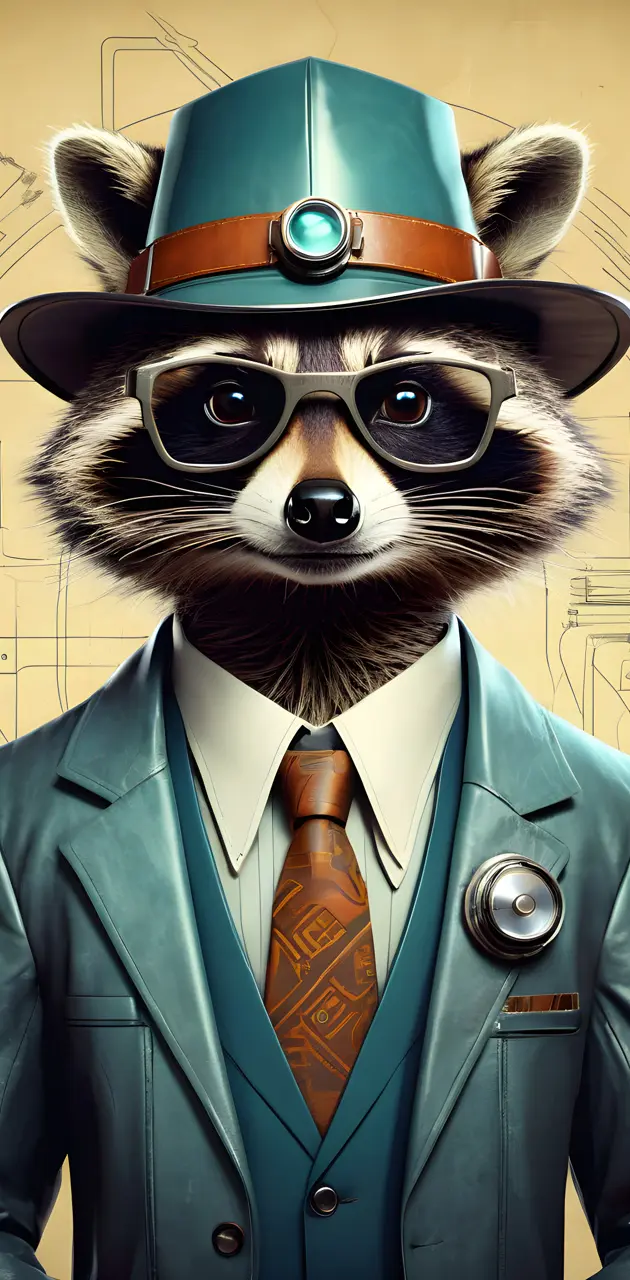 professor raccoon