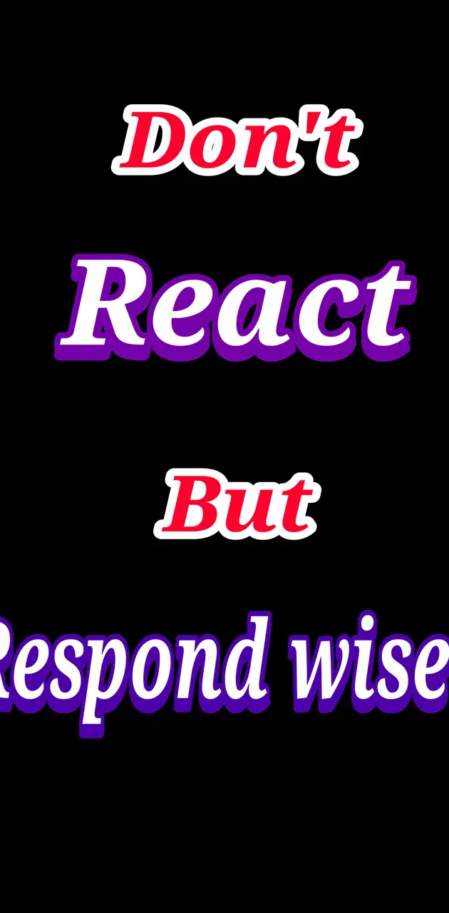 React respond