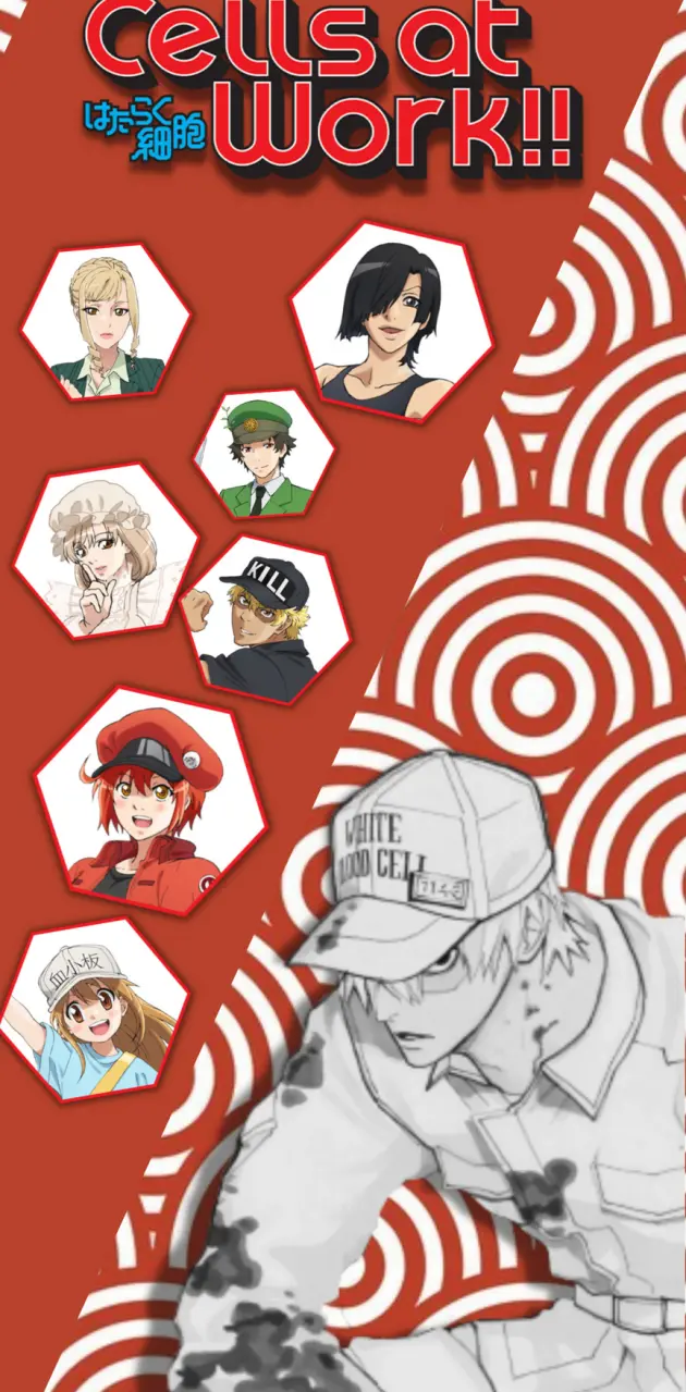 Cells at work red