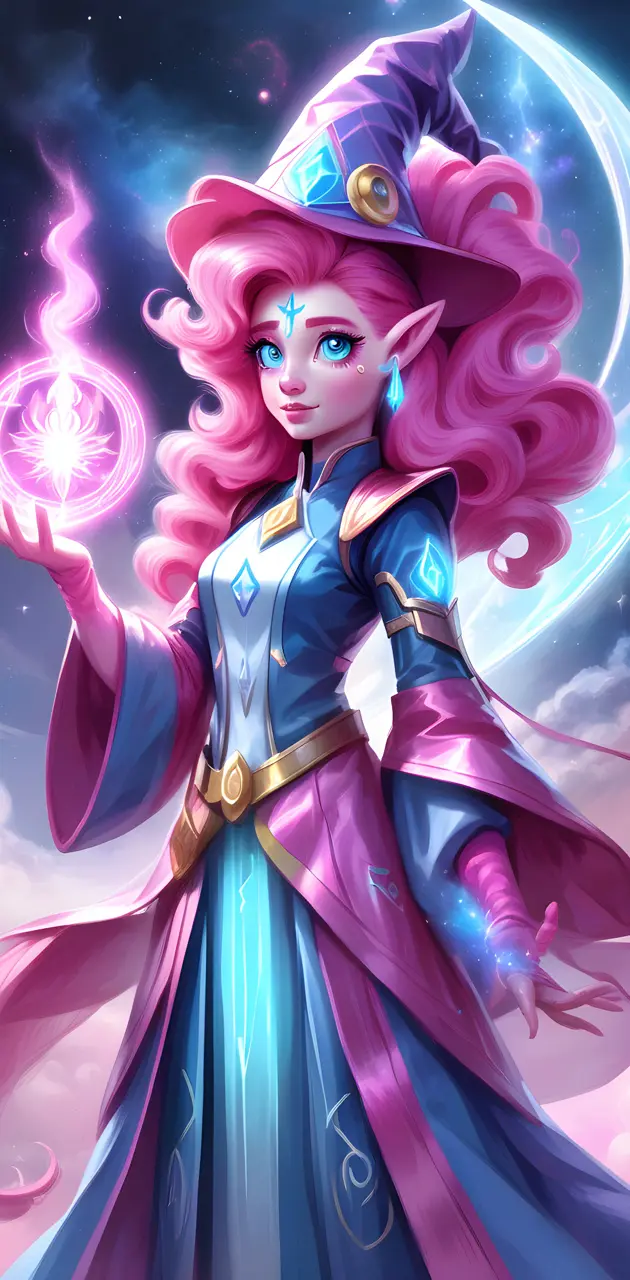 human pinkie pie As a mage