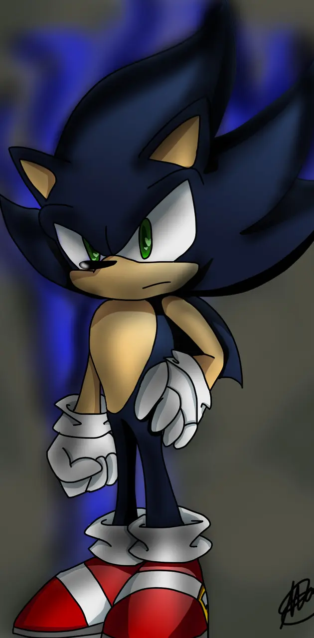 Dark Sonic Fan Art