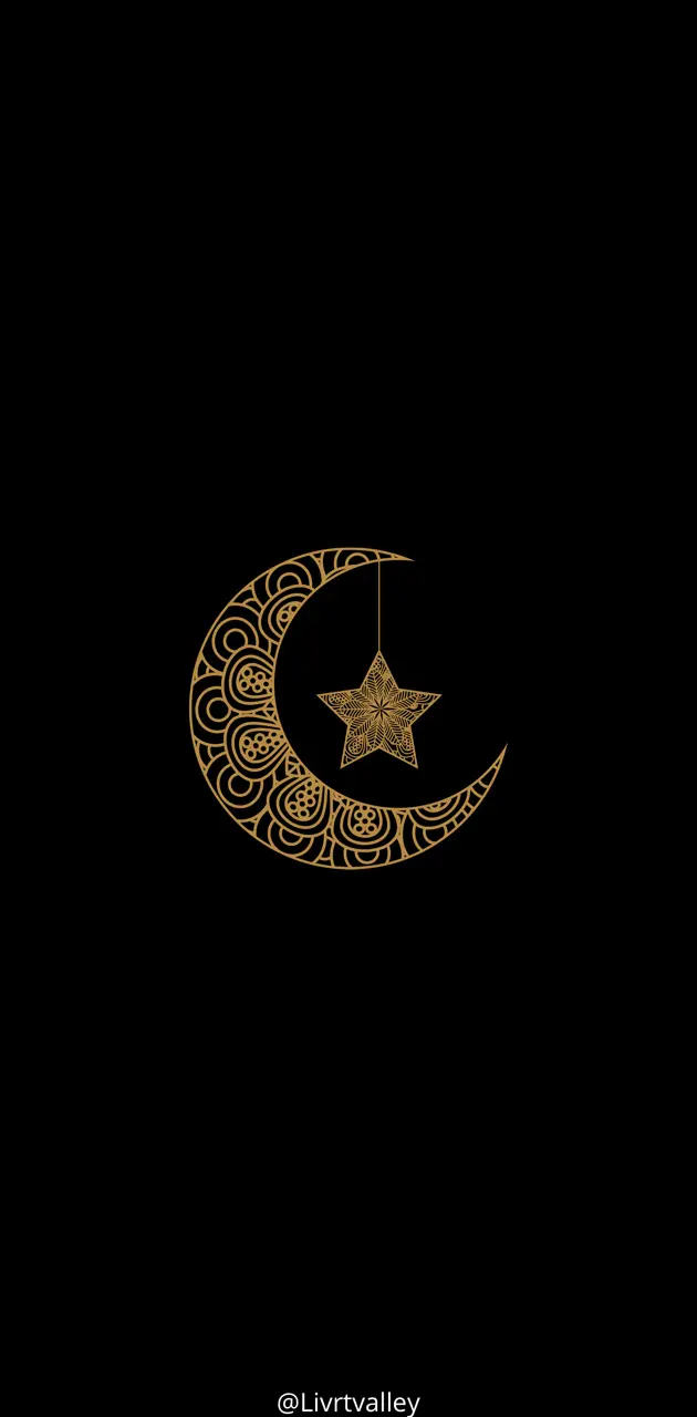 Eid moon star 