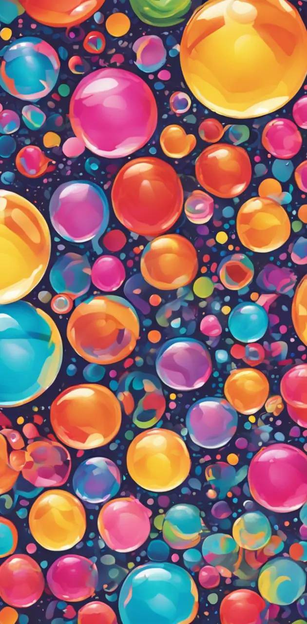 Vibrant Bubbles.