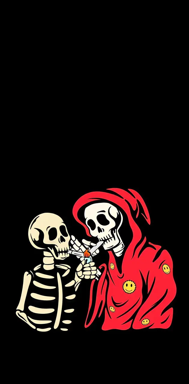 skeleton couple
