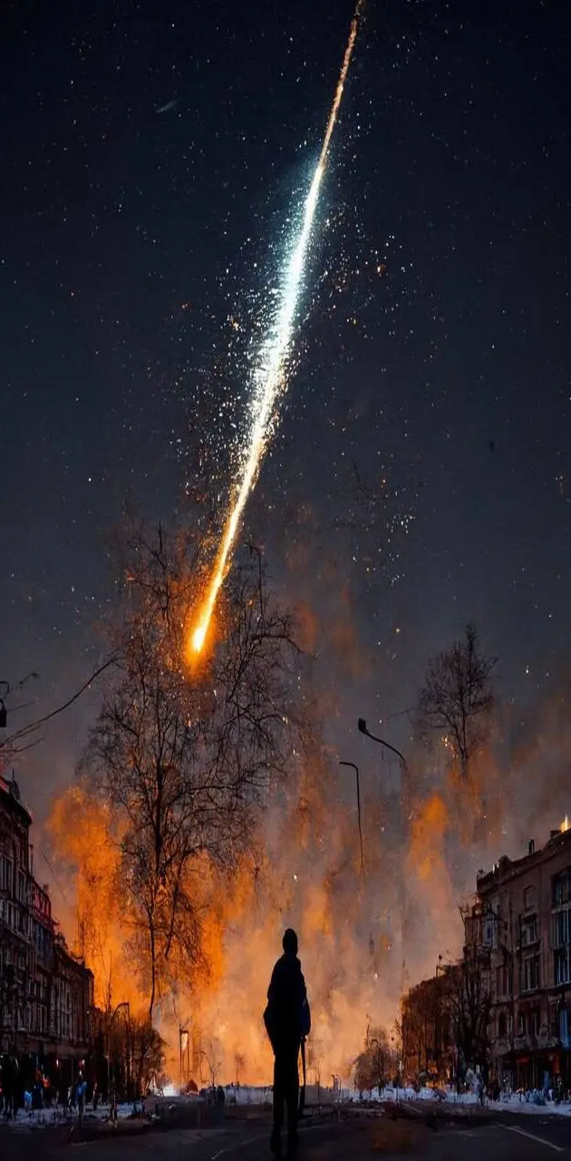 The fall of a meteorit