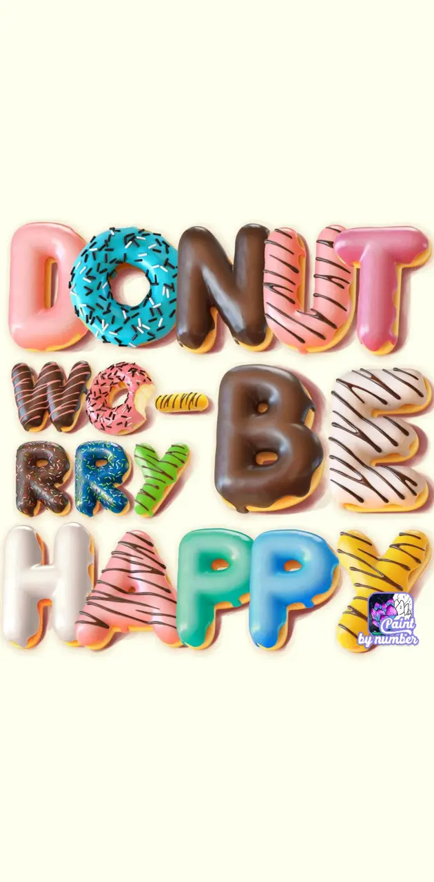 Donut worry Be happy!