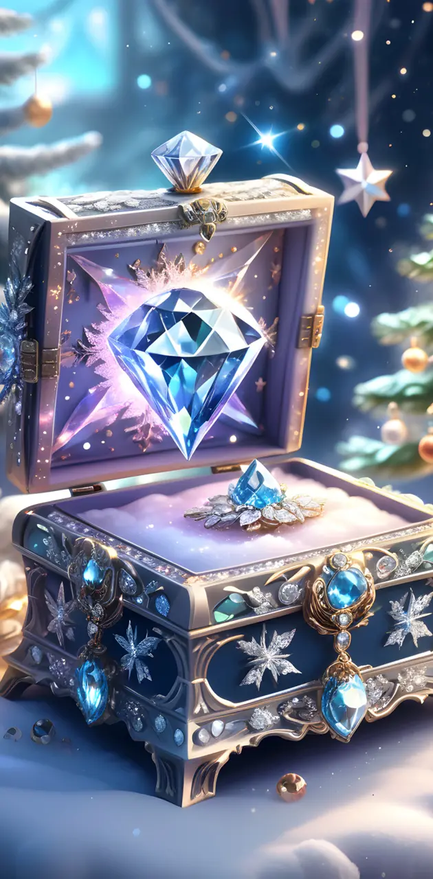 Jewelry box diamond 
