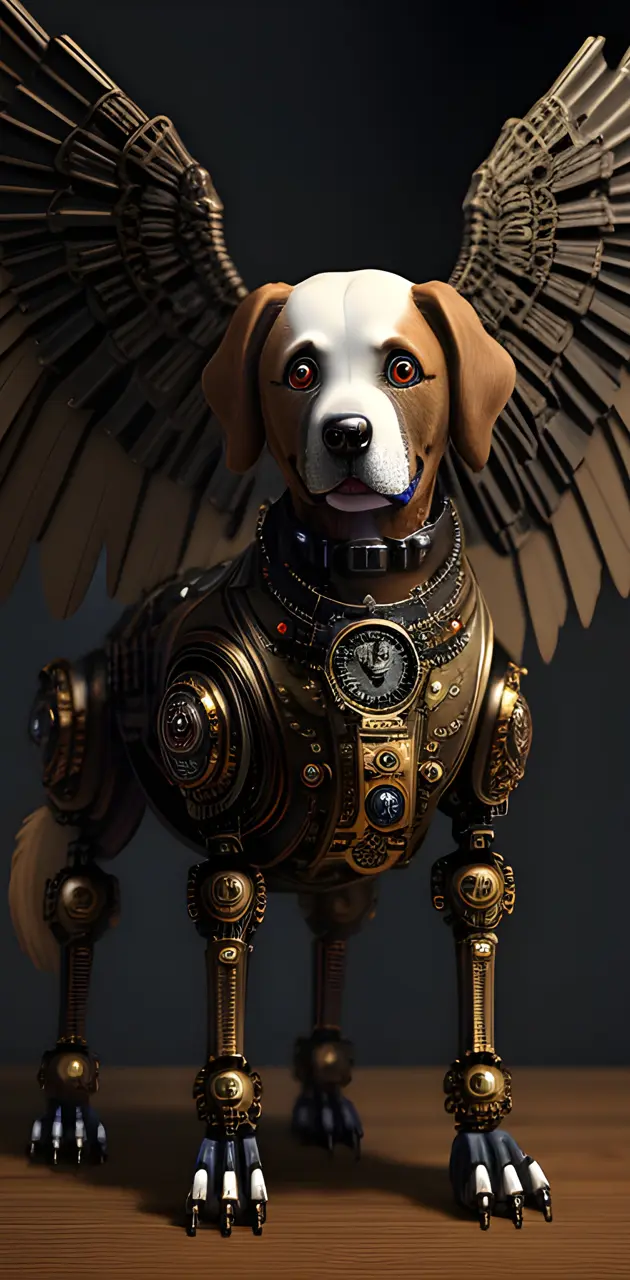 steampunk dog