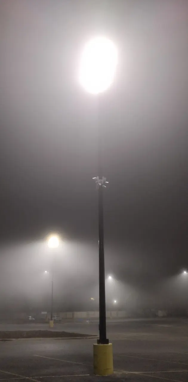 Parking lot fog