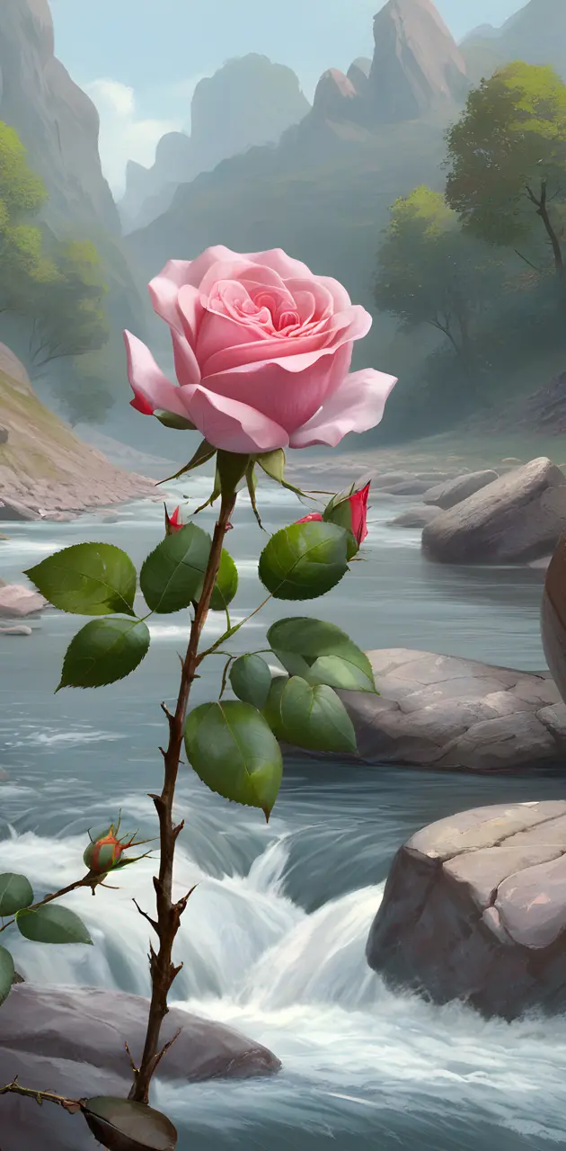 River rose