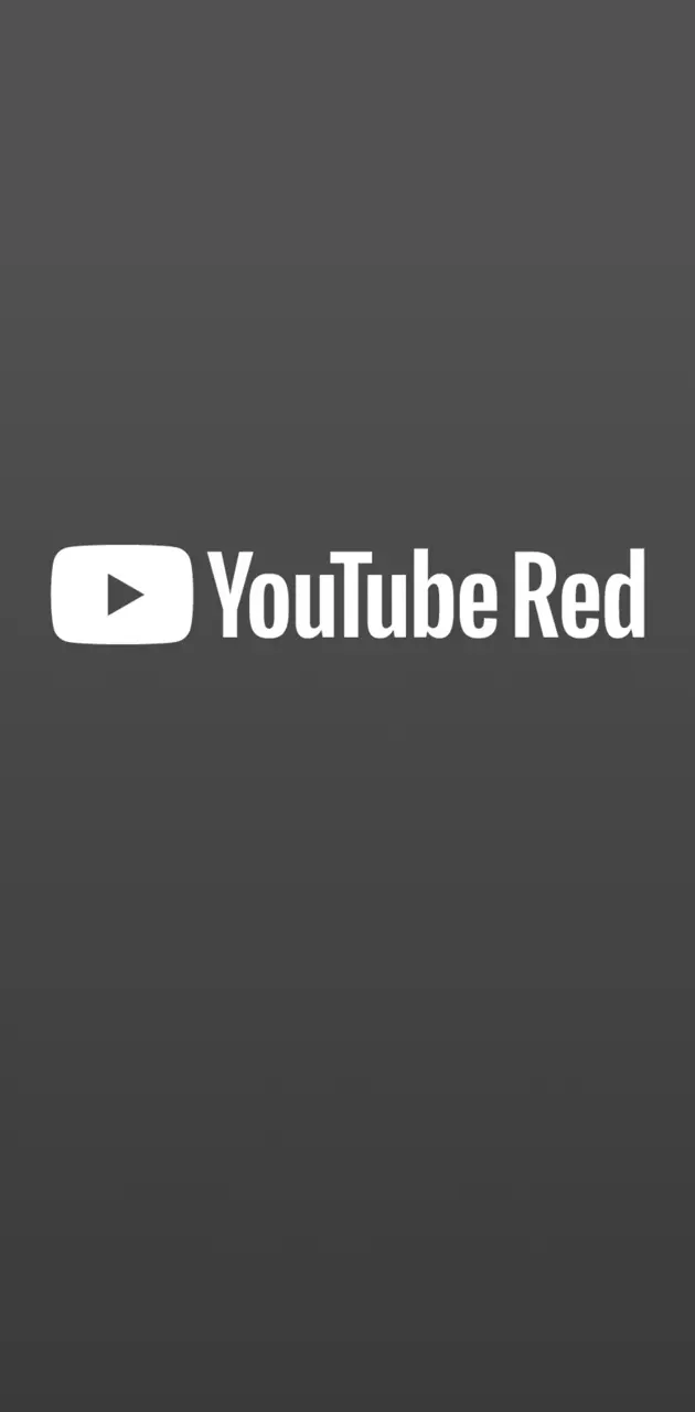 YouTube Red Black