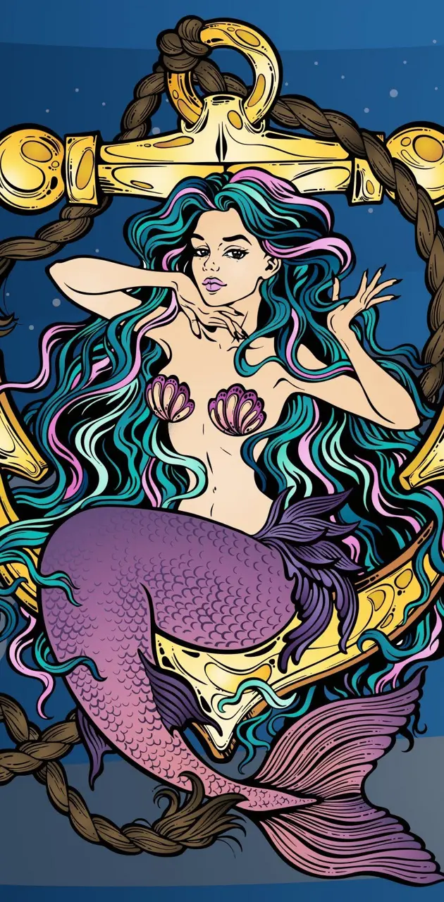 Mermaid anchor