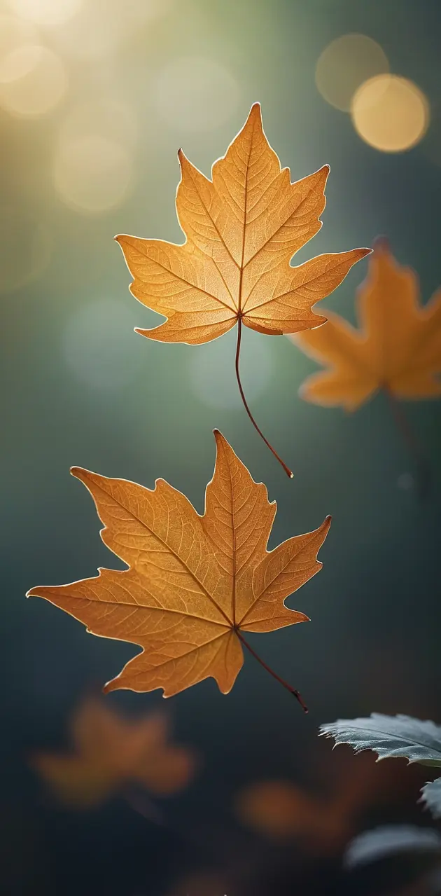 Capture the ethereal essence of a wishing leaf 2