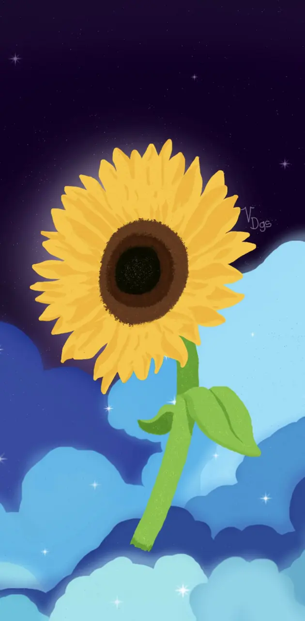 Space Sunflower