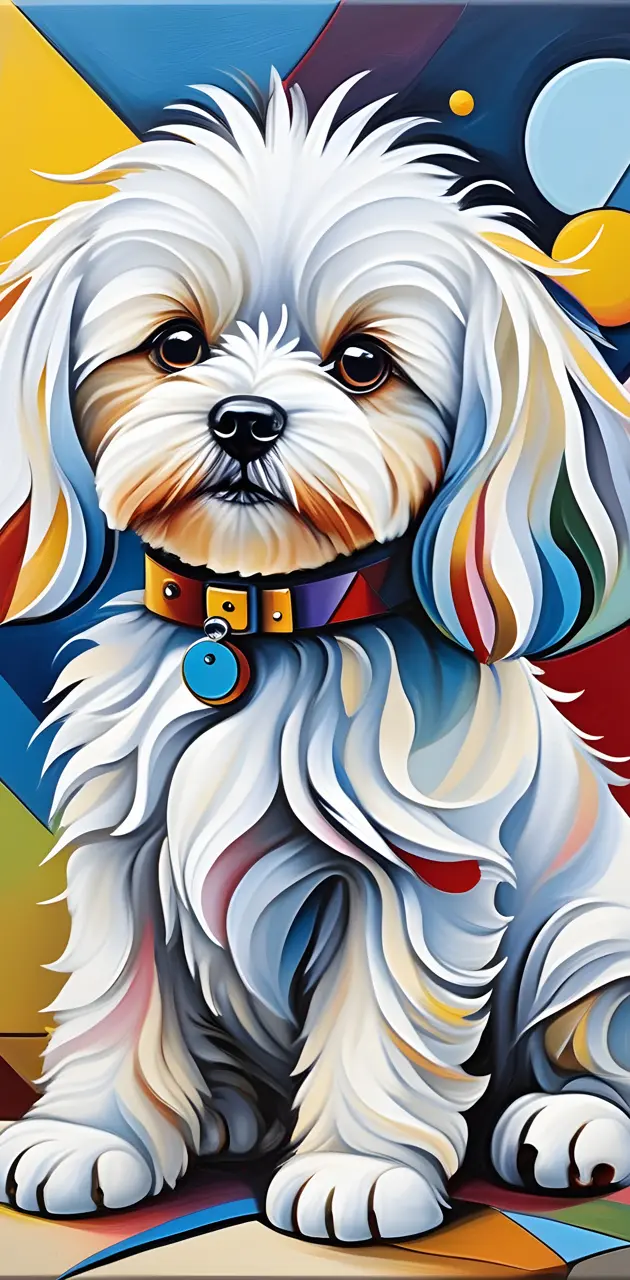 dog background pattern