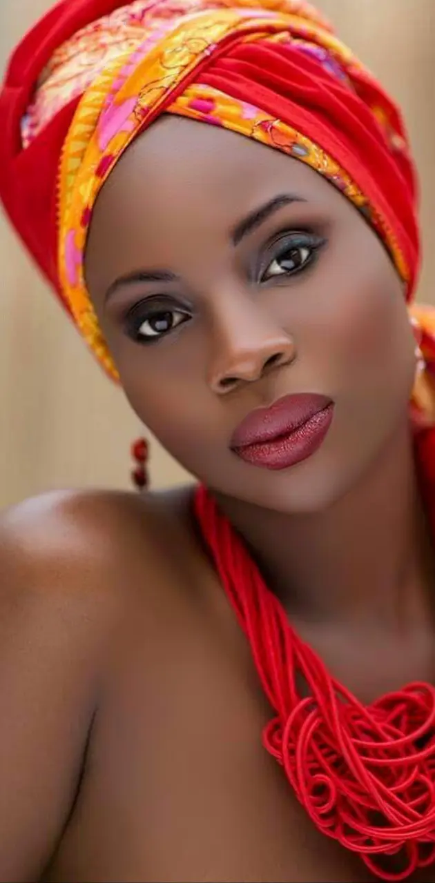 Beautiful african