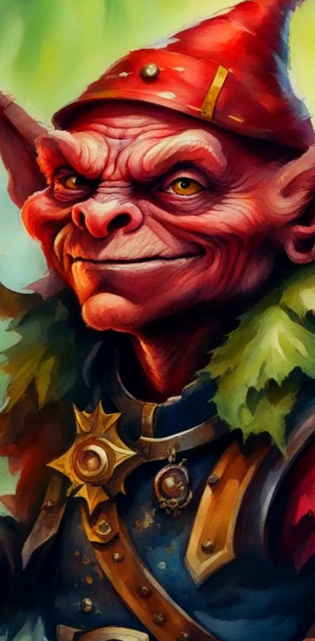 The red gobbo