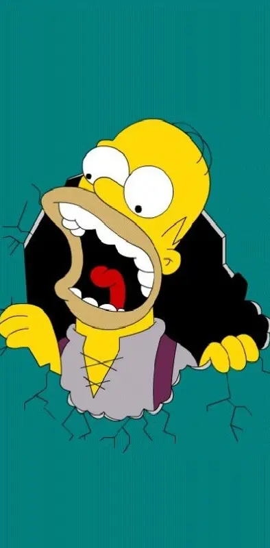 Homer Breaks Screen