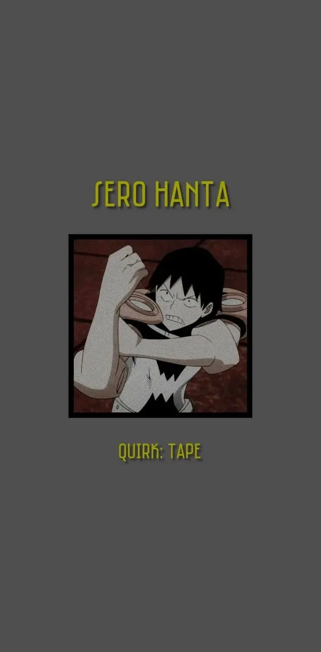 Sero and quirk name