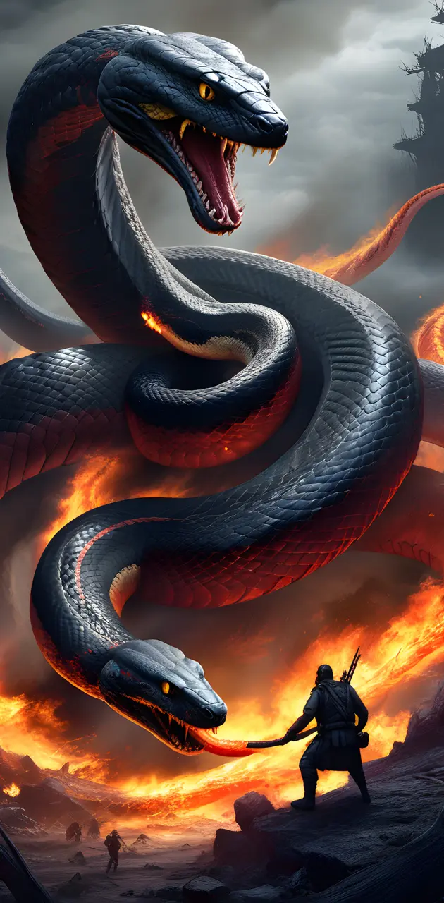 Snakes and War. Fire. Pain.