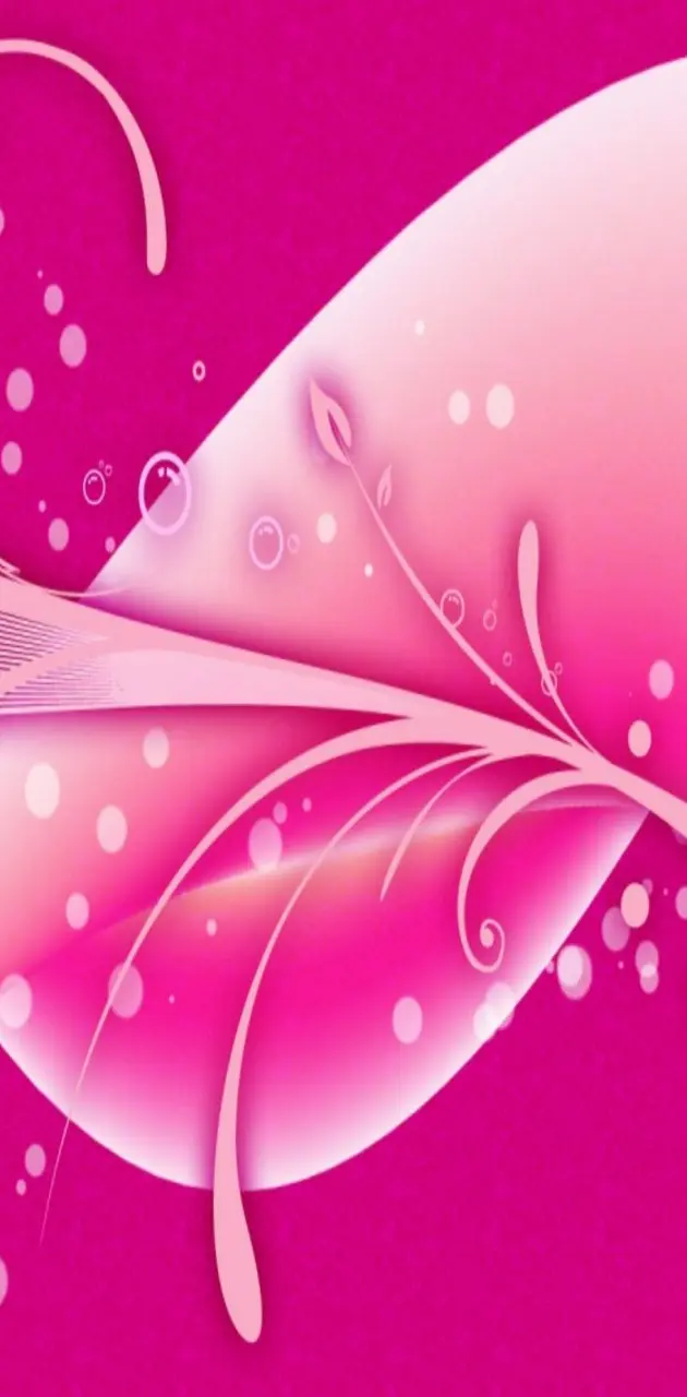 Pink Swirly Abstract