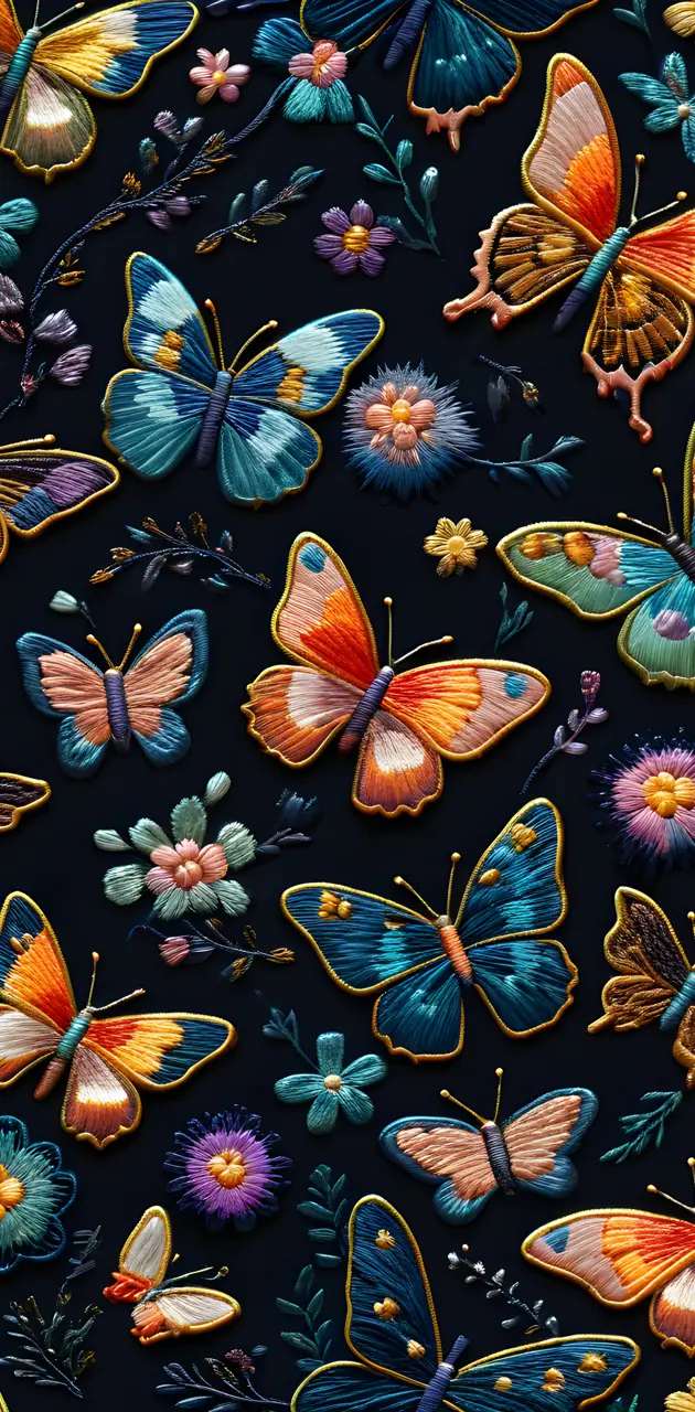 Butterfly Embroidery