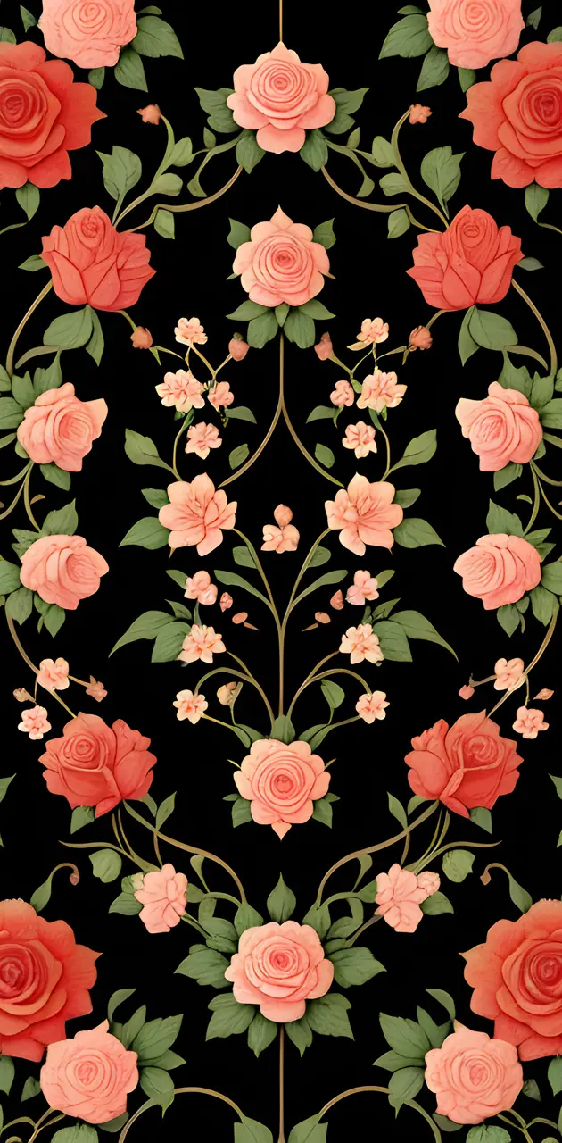 Illustrated Floral Pattern