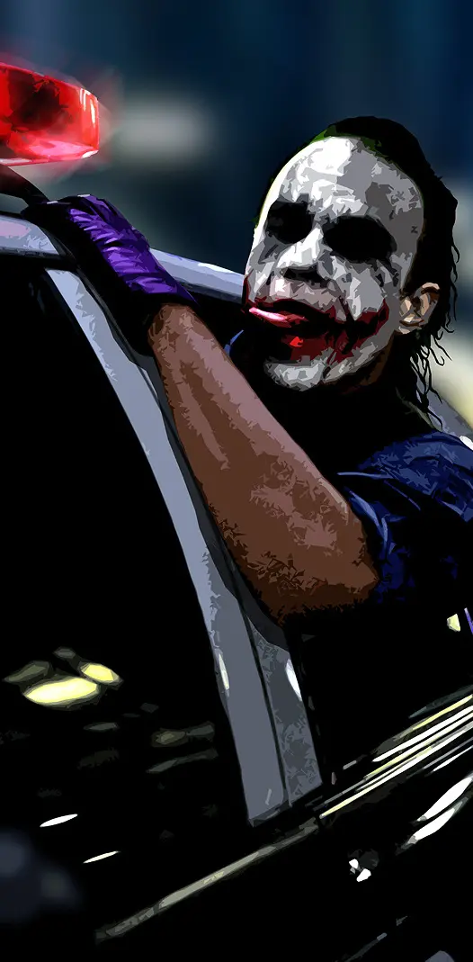 Tdk Joker Cop Car