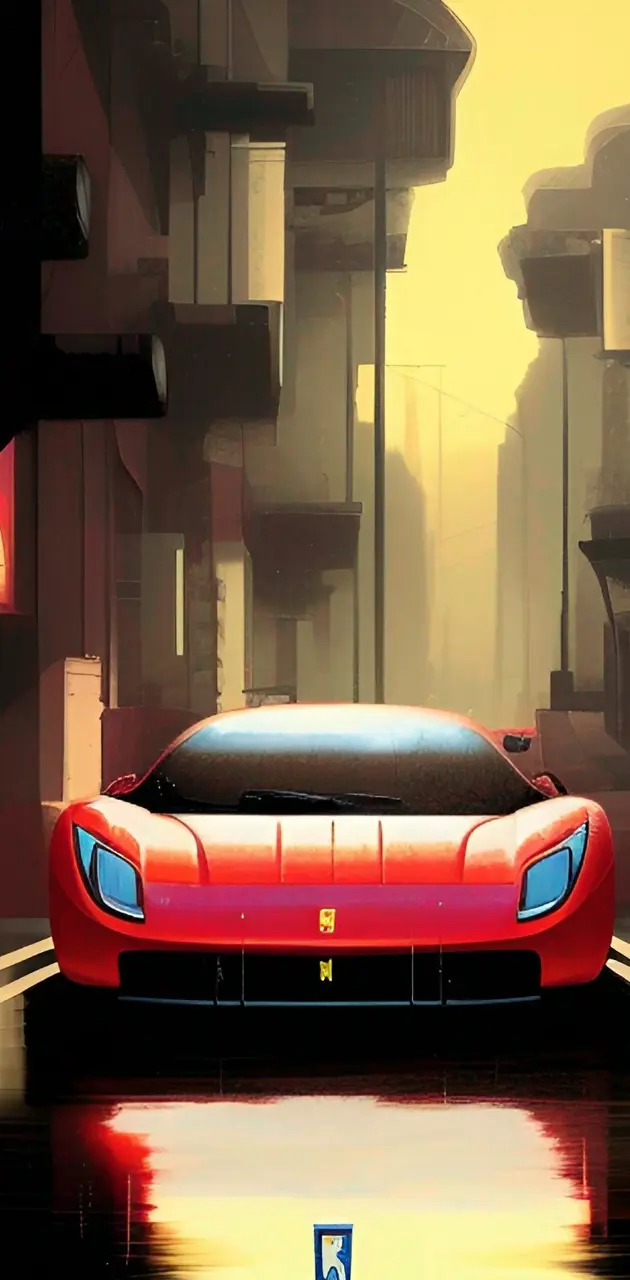 Comical Ferrari