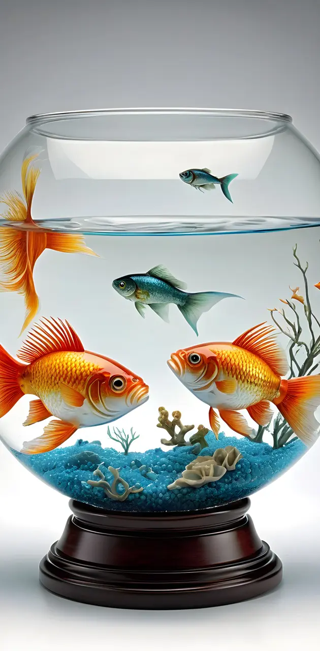 Fish in a fish bowl