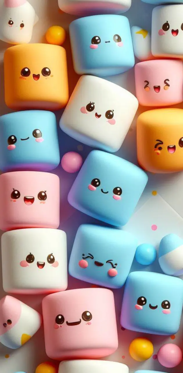 marshmallows cute7