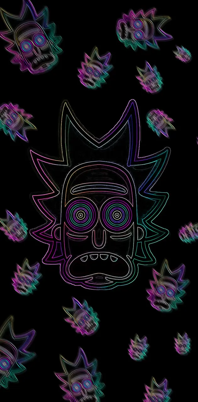 Trippy Rick wallpaper by iAmJonnyStark - Download on ZEDGE™