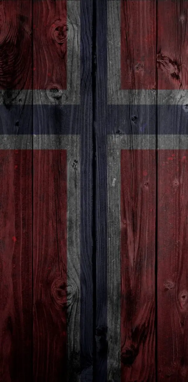 Norway Wood Flag