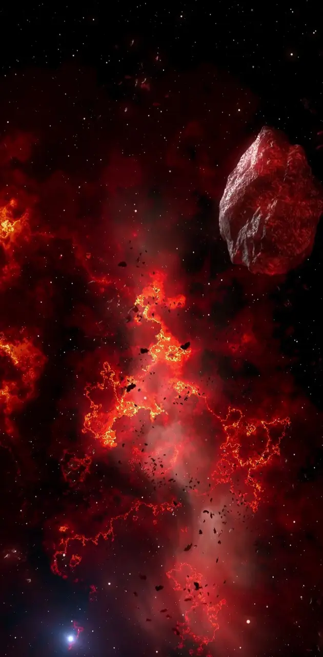 red space wallpaper iphone