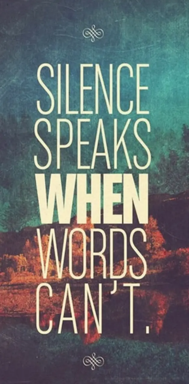 Silence Speaks
