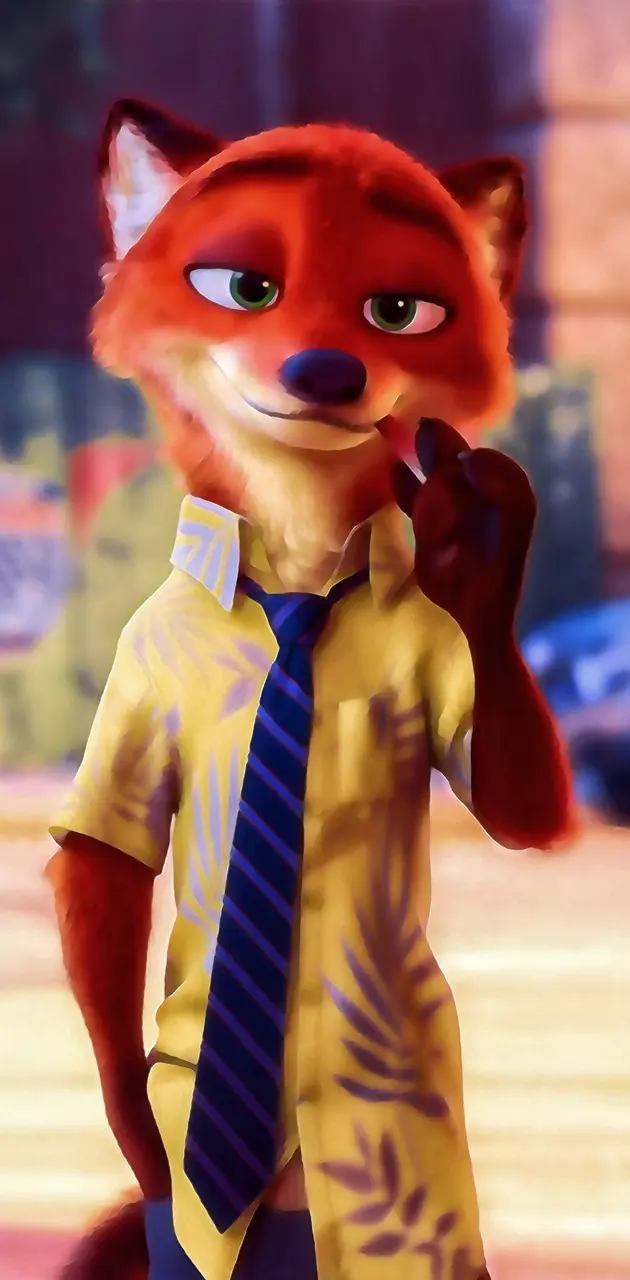 Nick Wilde colorful