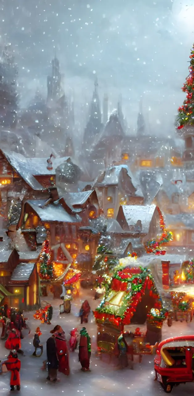 Christmas village