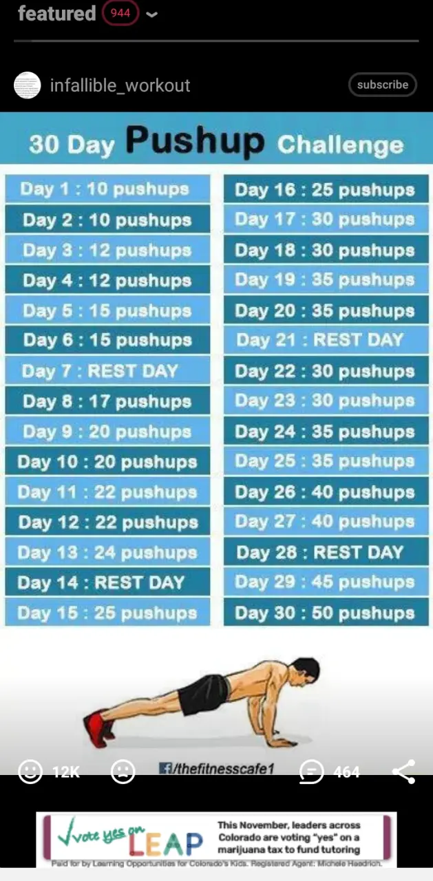 30 day workout