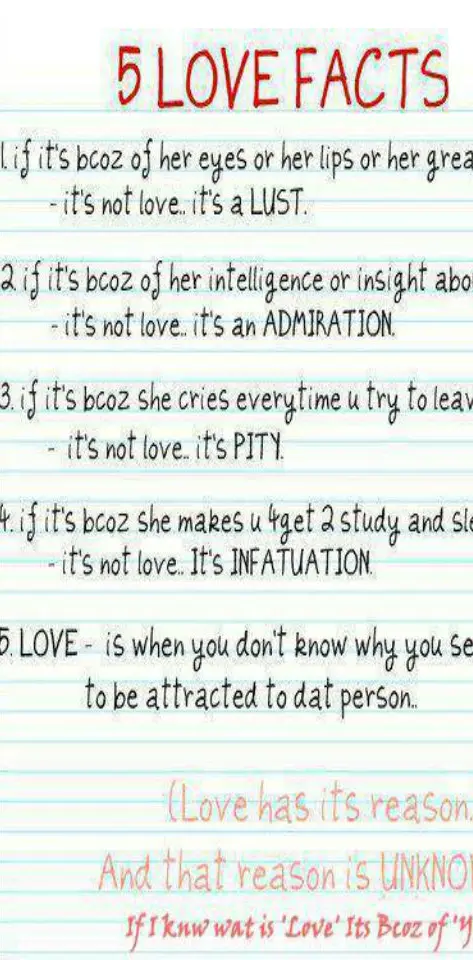 Facts Of Love